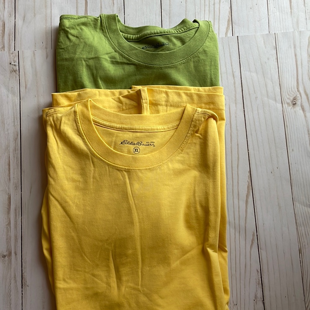 NWT Lot of Two Eddie Bauer Men’s XL T-Shirts